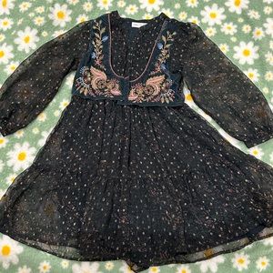 Zara coastal cowgirl dress